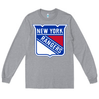 Heather Grey Ny rangers Long Sleeve Tee - linhVisuals