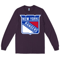 Plum Ny rangers Long Sleeve Tee - linhVisuals