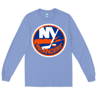 Colony Blue Ny islanders Long Sleeve Tee - linhVisuals