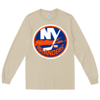 Mushroom Ny islanders Long Sleeve Tee - linhVisuals