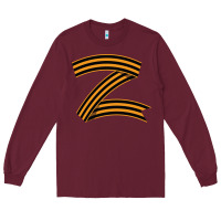 Burgundy z russia classic Long Sleeve Tee - linhVisuals