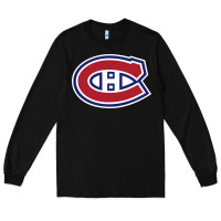 Black canadiens Long Sleeve Tee - linhVisuals
