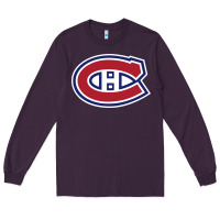 Plum canadiens Long Sleeve Tee - linhVisuals