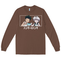 Chestnut gon killua Long Sleeve Tee - linhVisuals