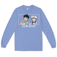 Colony Blue gon killua Long Sleeve Tee - linhVisuals
