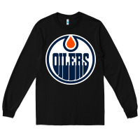 Black oilers Long Sleeve Tee - linhVisuals