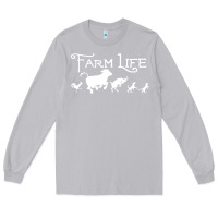 Moon Dust FARM LIFE ANIMAL Long Sleeve Tee - linhVisuals