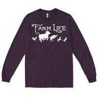 Plum FARM LIFE ANIMAL Long Sleeve Tee - linhVisuals