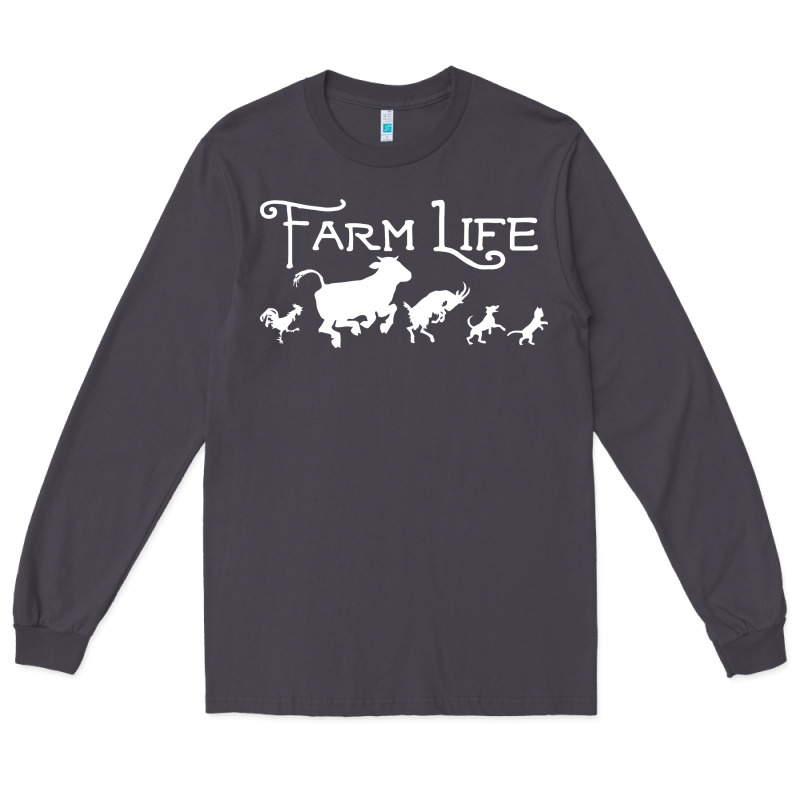 Farm Life Animal Long Sleeve Tee by linhVisuals | Teevron