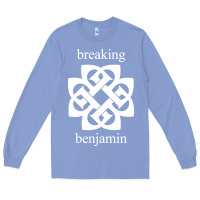 Colony Blue BREAKING BENJAMIN - BLACK AND WHITE Long Sleeve Tee - linhVisuals