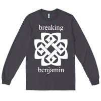 Smoke BREAKING BENJAMIN - BLACK AND WHITE Long Sleeve Tee - linhVisuals