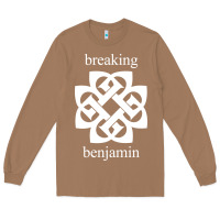 Toasted Coconut BREAKING BENJAMIN - BLACK AND WHITE Long Sleeve Tee - linhVisuals