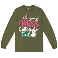 Little Miss Cottontail Easter Long Sleeve Tee | Teevron