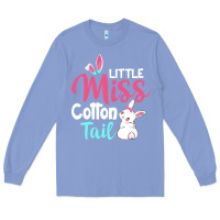 Colony Blue little miss cottontail easter Long Sleeve Tee - linhVisuals
