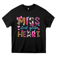 Black miss steal your heart olivia Heavy Core Tee - OliviaCreatesArt