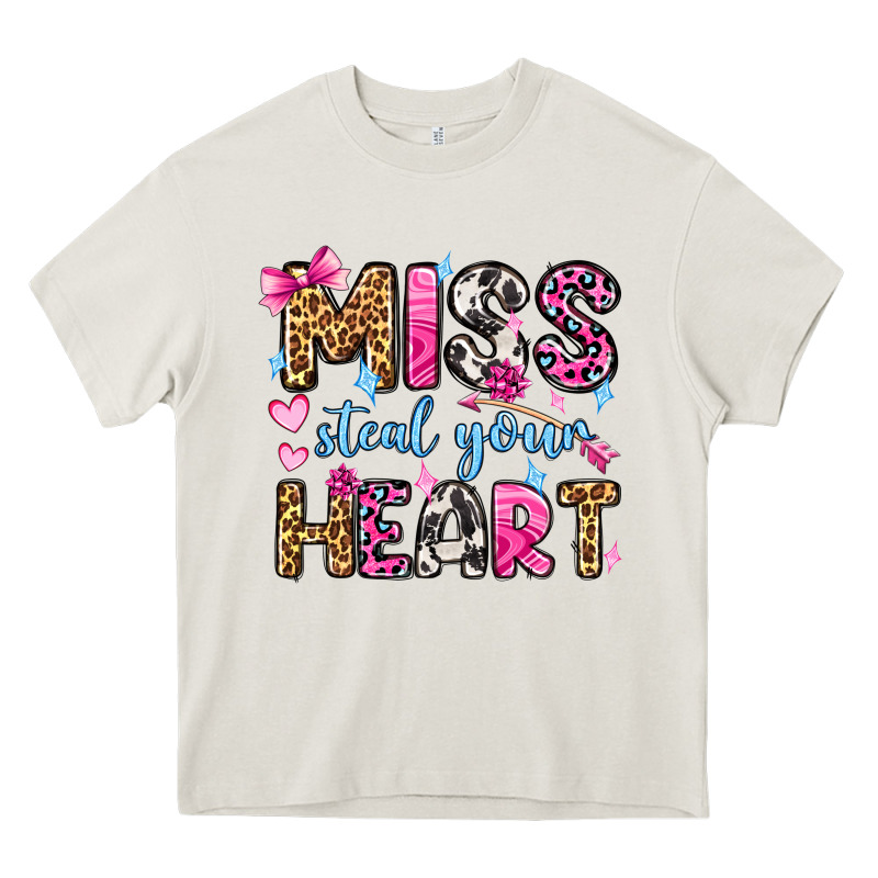 Miss Steal Your Heart Olivia Heavy Core Tee by OliviaCreatesArt | Teevron