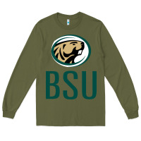 Army Green bemidji state beavers, bsu, gear Long Sleeve Tee - linhVisuals