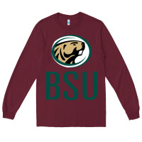 Burgundy bemidji state beavers, bsu, gear Long Sleeve Tee - linhVisuals