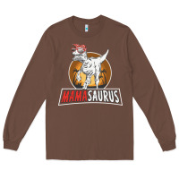 Chestnut mamasaurus Long Sleeve Tee - linhVisuals