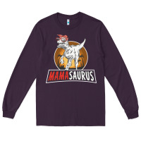 Plum mamasaurus Long Sleeve Tee - linhVisuals