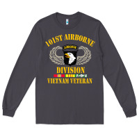 Smoke Airborne 101st division Long Sleeve Tee - linhVisuals