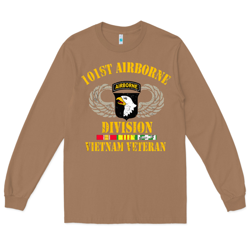 Airborne 101st Division Long Sleeve Tee by linhVisuals | Teevron