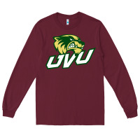 Burgundy UVU, education Long Sleeve Tee - linhVisuals