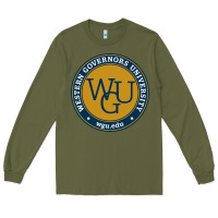 Army Green wgu, studies in utah Long Sleeve Tee - linhVisuals