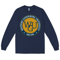 Navy wgu, studies in utah Long Sleeve Tee - linhVisuals