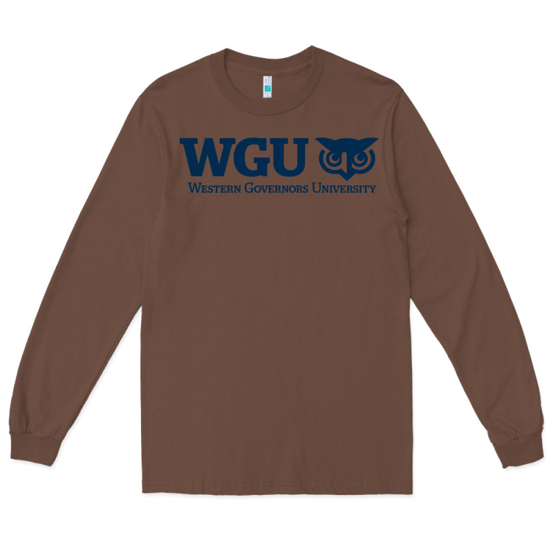 W Governors, Education, Wgu Long Sleeve Tee by linhVisuals | Teevron