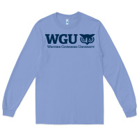 Colony Blue w governors, education, wgu Long Sleeve Tee - linhVisuals