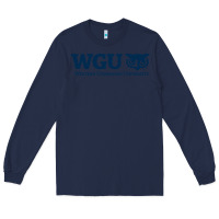 Navy w governors, education, wgu Long Sleeve Tee - linhVisuals