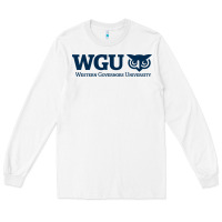 White w governors, education, wgu Long Sleeve Tee - linhVisuals