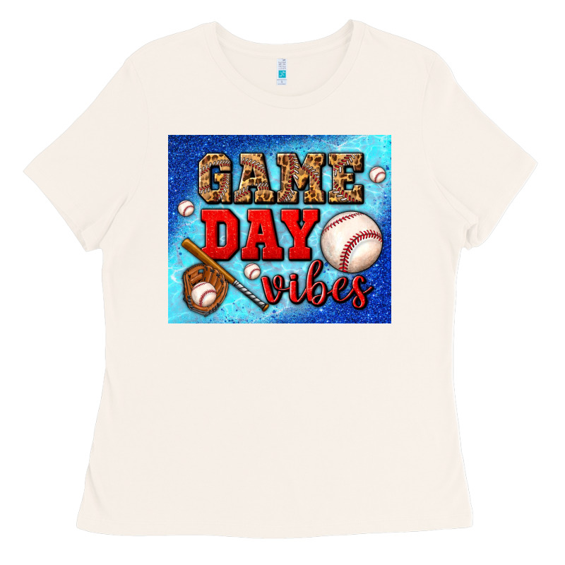 Game Day Vibes Mouse Pad Ladies Tee by BundleAndBundleShop | Teevron