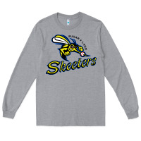 Heather Grey sugar land skeeters Long Sleeve Tee - linhVisuals