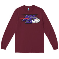 Burgundy winston salem dash Long Sleeve Tee - linhVisuals