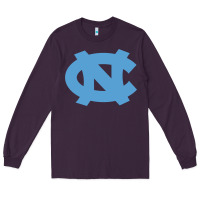 Plum North Carolina Tar Heels Long Sleeve Tee - linhVisuals
