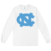 White North Carolina Tar Heels Long Sleeve Tee - linhVisuals