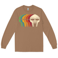 Toasted Coconut Retro Mask Doom Long Sleeve Tee - linhVisuals