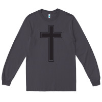 Smoke Cross Long Sleeve Tee - linhVisuals