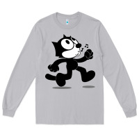 Moon Dust felix the black cat music Long Sleeve Tee - linhVisuals