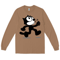 Toasted Coconut felix the black cat music Long Sleeve Tee - linhVisuals