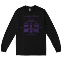 Black nonnatus house  blue ink Long Sleeve Tee - linhVisuals