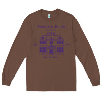 Chestnut nonnatus house  blue ink Long Sleeve Tee - linhVisuals