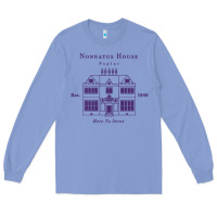 Colony Blue nonnatus house  blue ink Long Sleeve Tee - linhVisuals