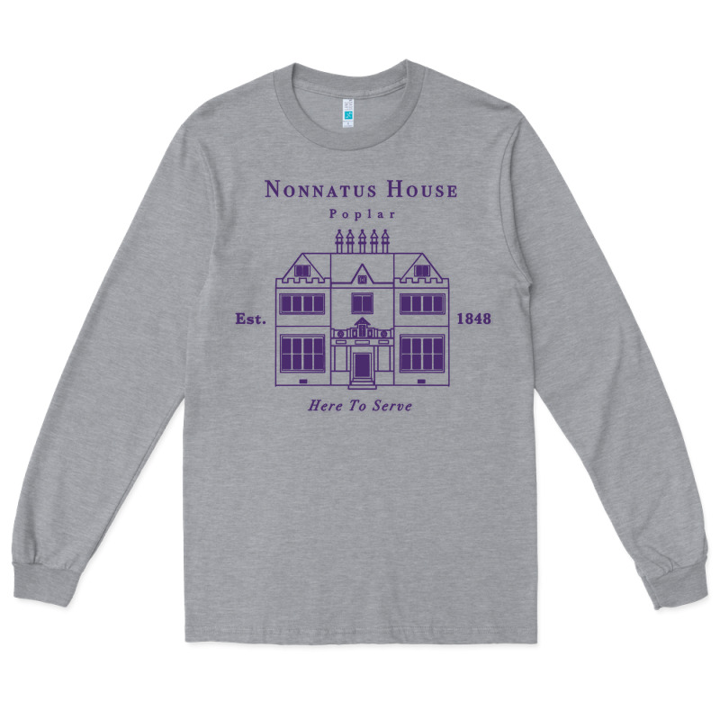 Nonnatus House  Blue Ink Long Sleeve Tee by linhVisuals | Teevron