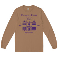 Toasted Coconut nonnatus house  blue ink Long Sleeve Tee - linhVisuals