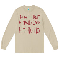 Mushroom now i have a machine gun. ho ho ho Long Sleeve Tee - linhVisuals