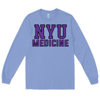 Colony Blue nyu medicine Long Sleeve Tee - linhVisuals