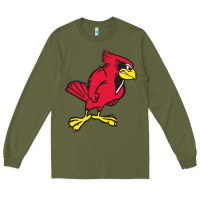 Army Green illinois state redbirds Long Sleeve Tee - linhVisuals